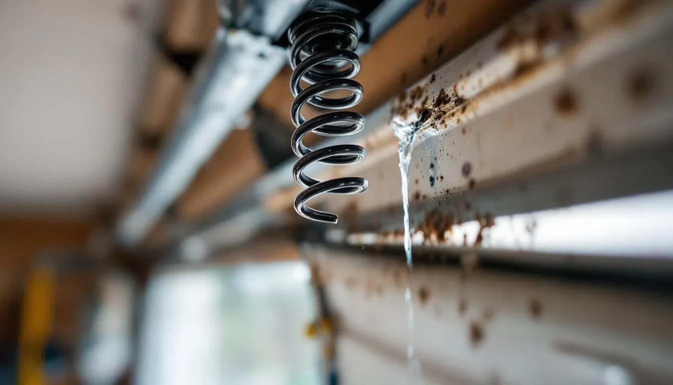 Garage Door Hinge Replacement in Frisco
